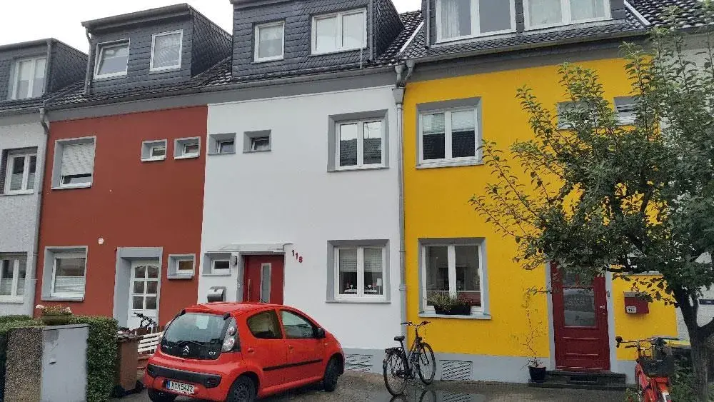 Hausfassade nach der Renovierung